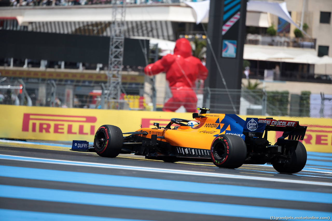 GP FRANCIA, 21.06.2019 - Prove Libere 1, Lando Norris (GBR) Mclaren F1 Team MCL34
