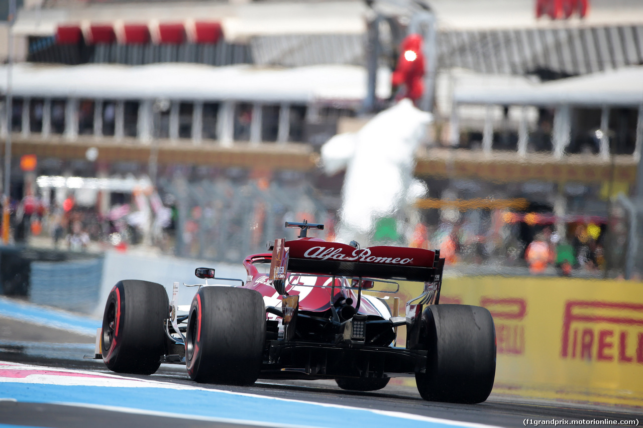 GP FRANCIA, 21.06.2019 - Prove Libere 1, Kimi Raikkonen (FIN) Alfa Romeo Racing C38
