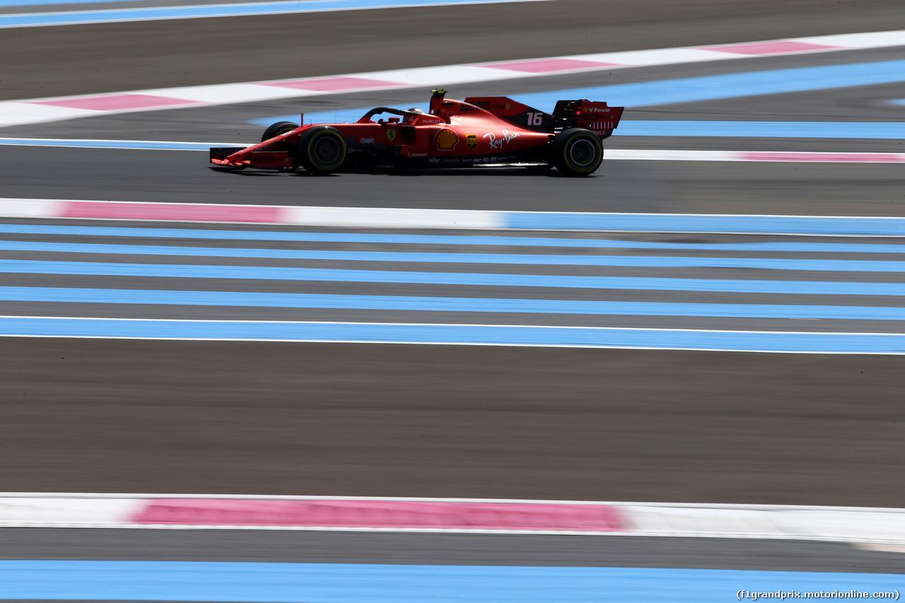 GP FRANCIA, 21.06.2019 - Prove Libere 2, Charles Leclerc (MON) Ferrari SF90