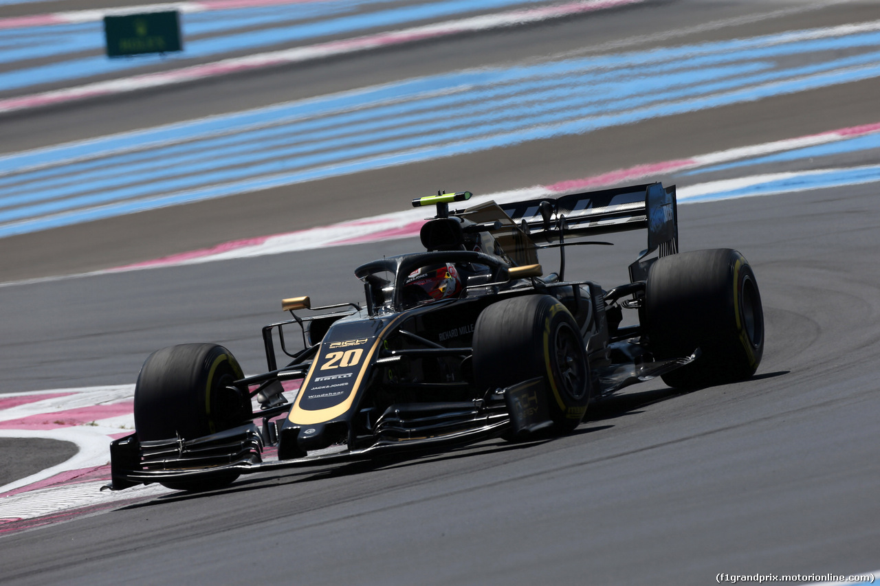 GP FRANCIA, 21.06.2019 - Prove Libere 2, Kevin Magnussen (DEN) Haas F1 Team VF-19