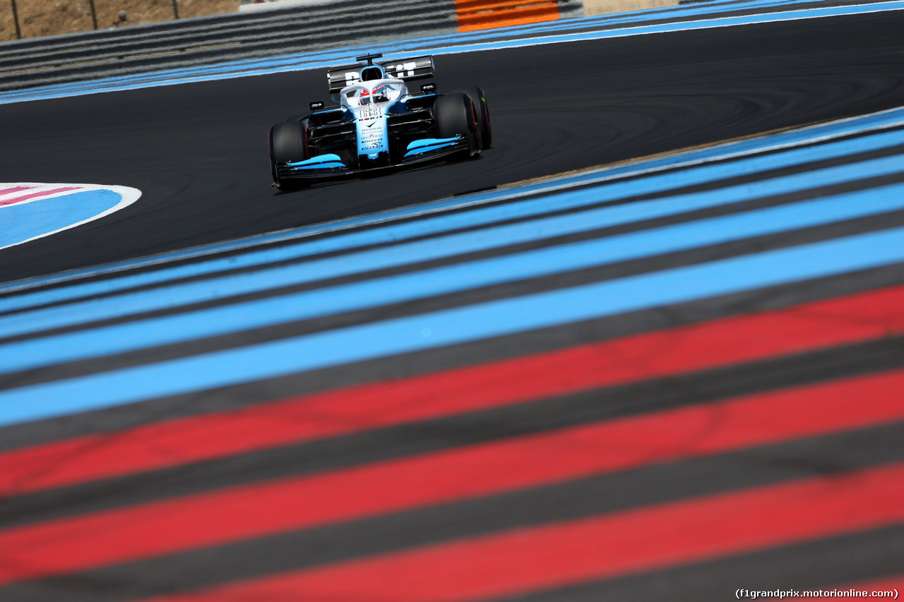 GP FRANCIA, 21.06.2019 - Prove Libere 2, George Russell (GBR) Williams Racing FW42