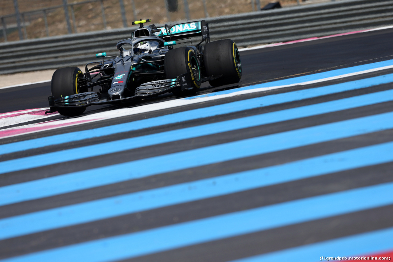 GP FRANCIA, 21.06.2019 - Prove Libere 2, Valtteri Bottas (FIN) Mercedes AMG F1 W010