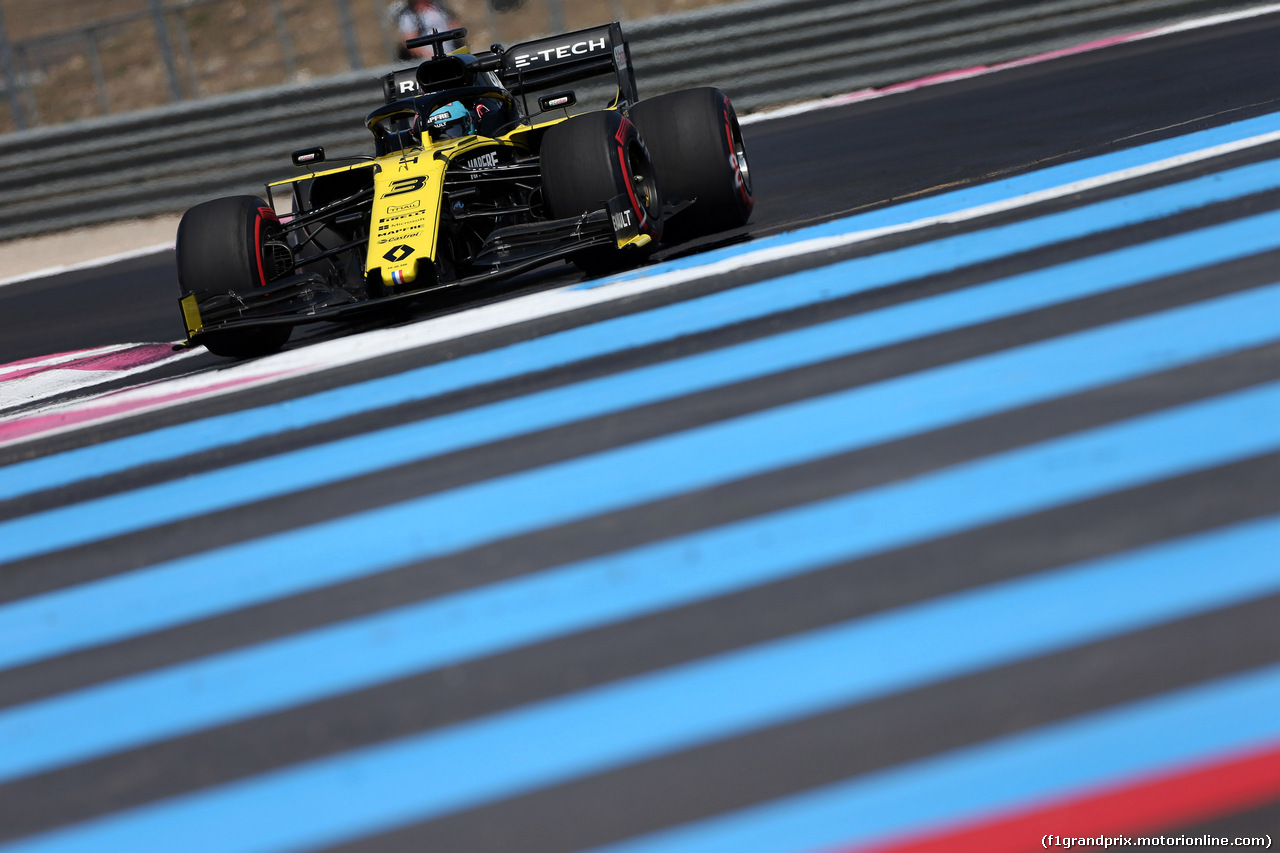 GP FRANCIA, 21.06.2019 - Prove Libere 2, Daniel Ricciardo (AUS) Renault Sport F1 Team RS19