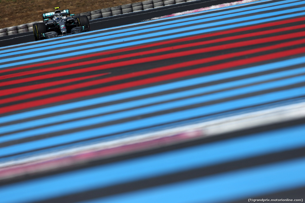 GP FRANCIA, 21.06.2019 - Prove Libere 2, Valtteri Bottas (FIN) Mercedes AMG F1 W010