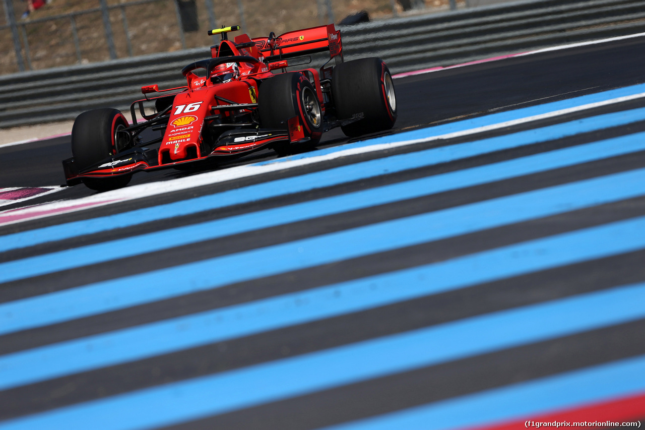 GP FRANCIA, 21.06.2019 - Prove Libere 2, Charles Leclerc (MON) Ferrari SF90
