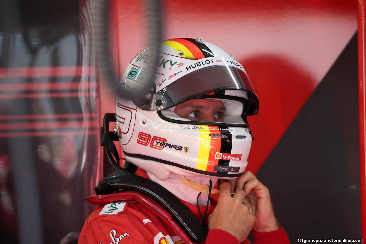 GP FRANCIA, 21.06.2019 - Prove Libere 2, Sebastian Vettel (GER) Ferrari SF90
