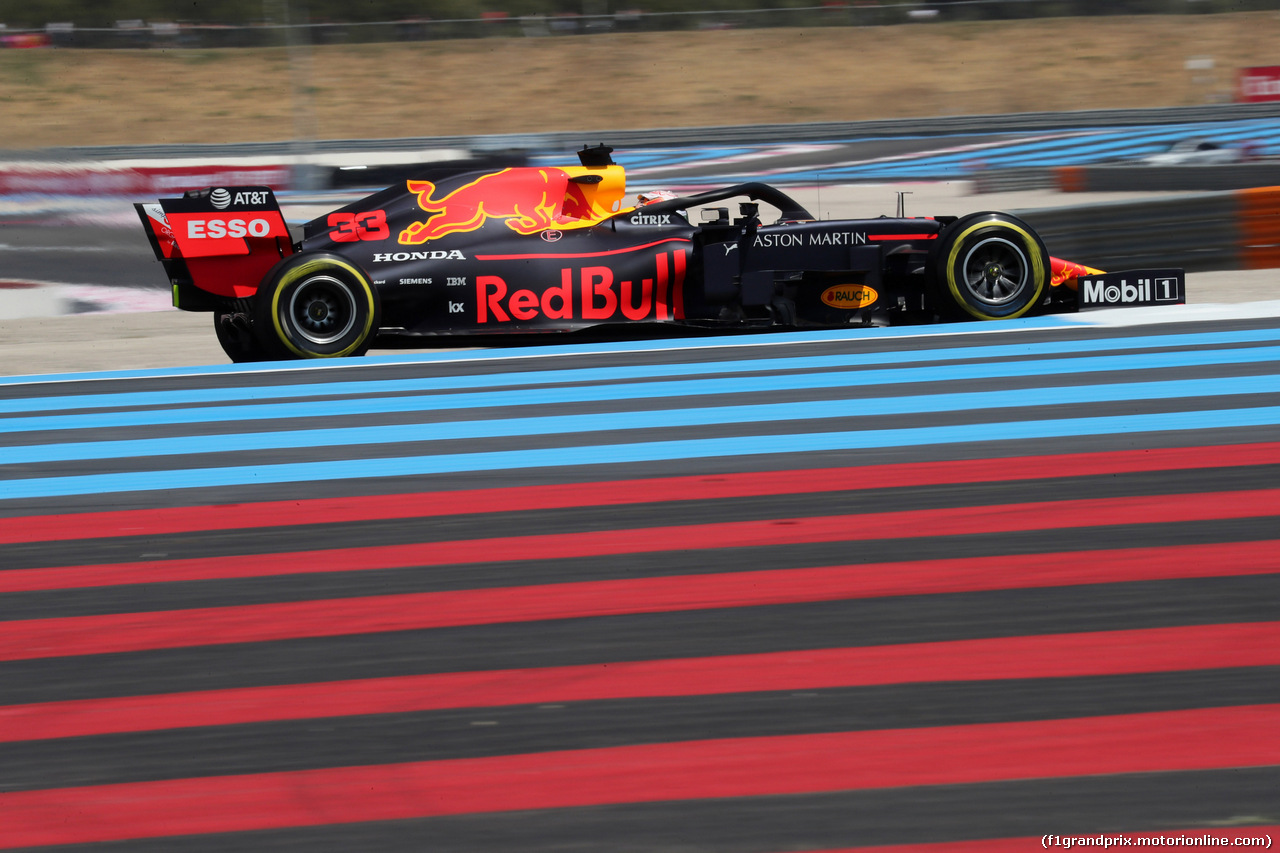 GP FRANCIA, 21.06.2019 - Prove Libere 2, Max Verstappen (NED) Red Bull Racing RB15
