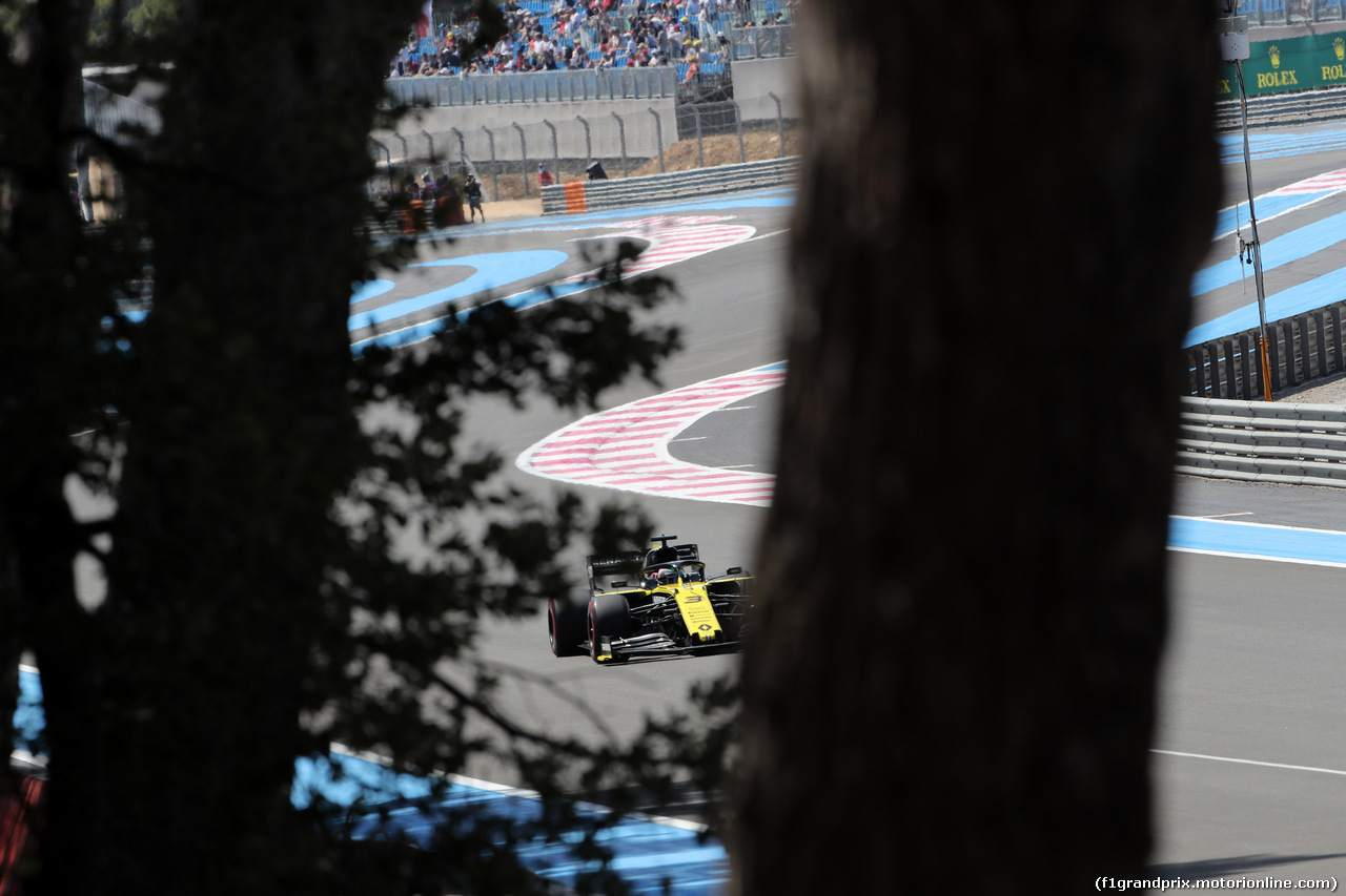 GP FRANCIA, 21.06.2019 - Prove Libere 2, Daniel Ricciardo (AUS) Renault Sport F1 Team RS19