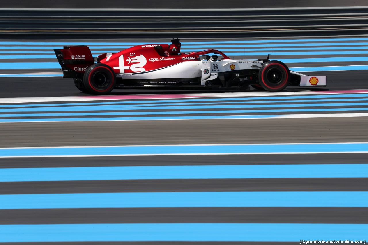 GP FRANCIA, 21.06.2019 - Prove Libere 2, Kimi Raikkonen (FIN) Alfa Romeo Racing C38