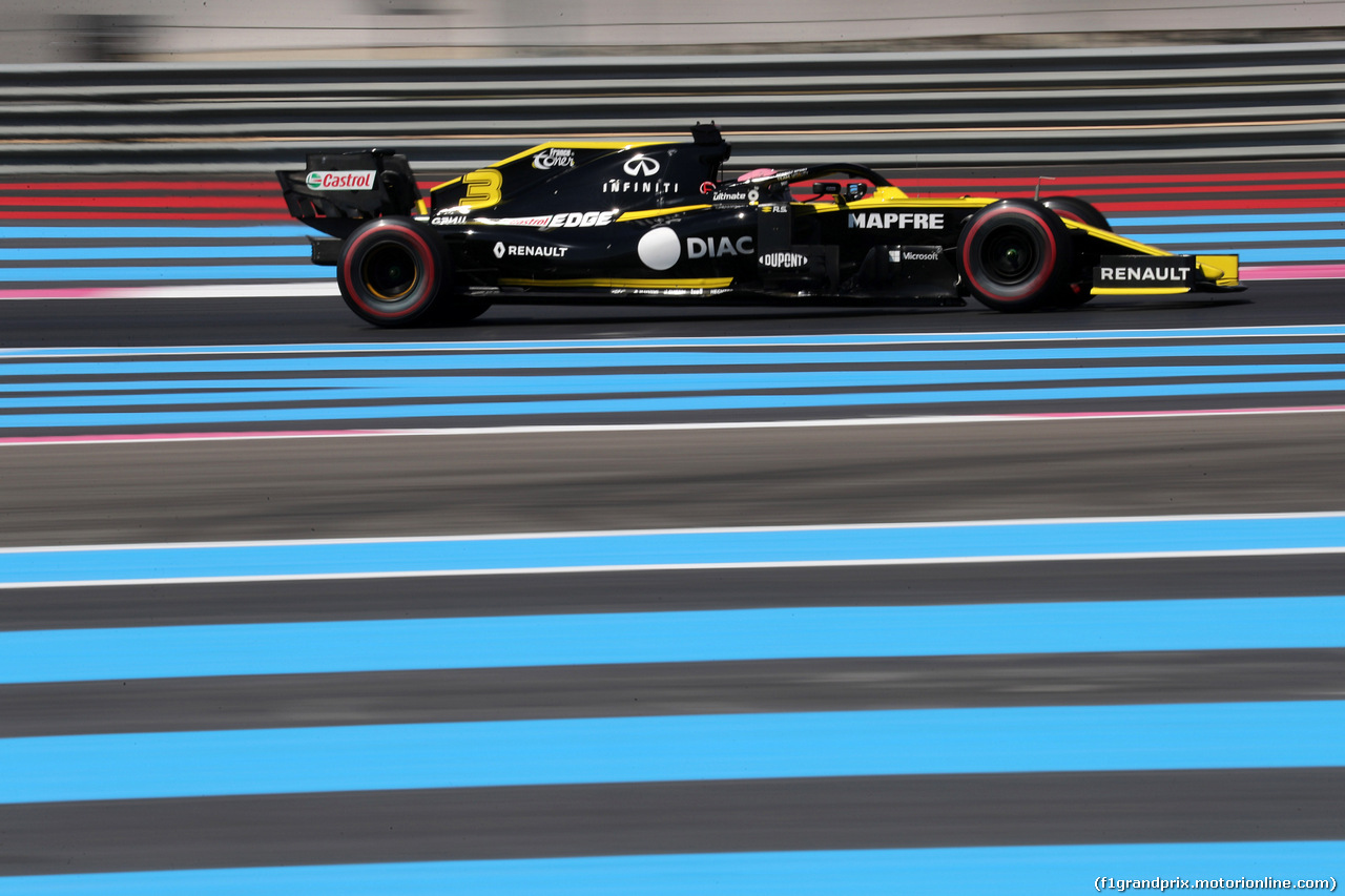 GP FRANCIA, 21.06.2019 - Prove Libere 2, Daniel Ricciardo (AUS) Renault Sport F1 Team RS19