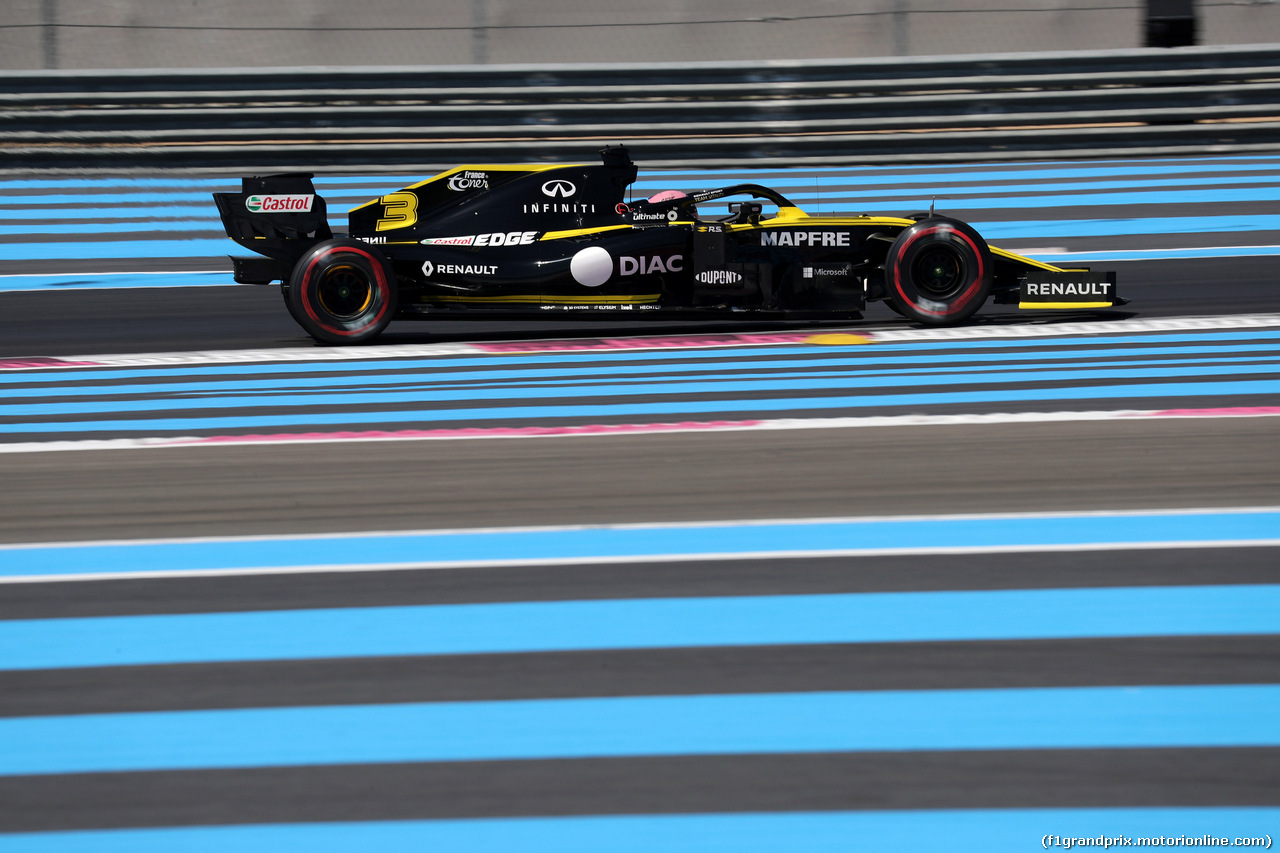 GP FRANCIA, 21.06.2019 - Prove Libere 2, Daniel Ricciardo (AUS) Renault Sport F1 Team RS19