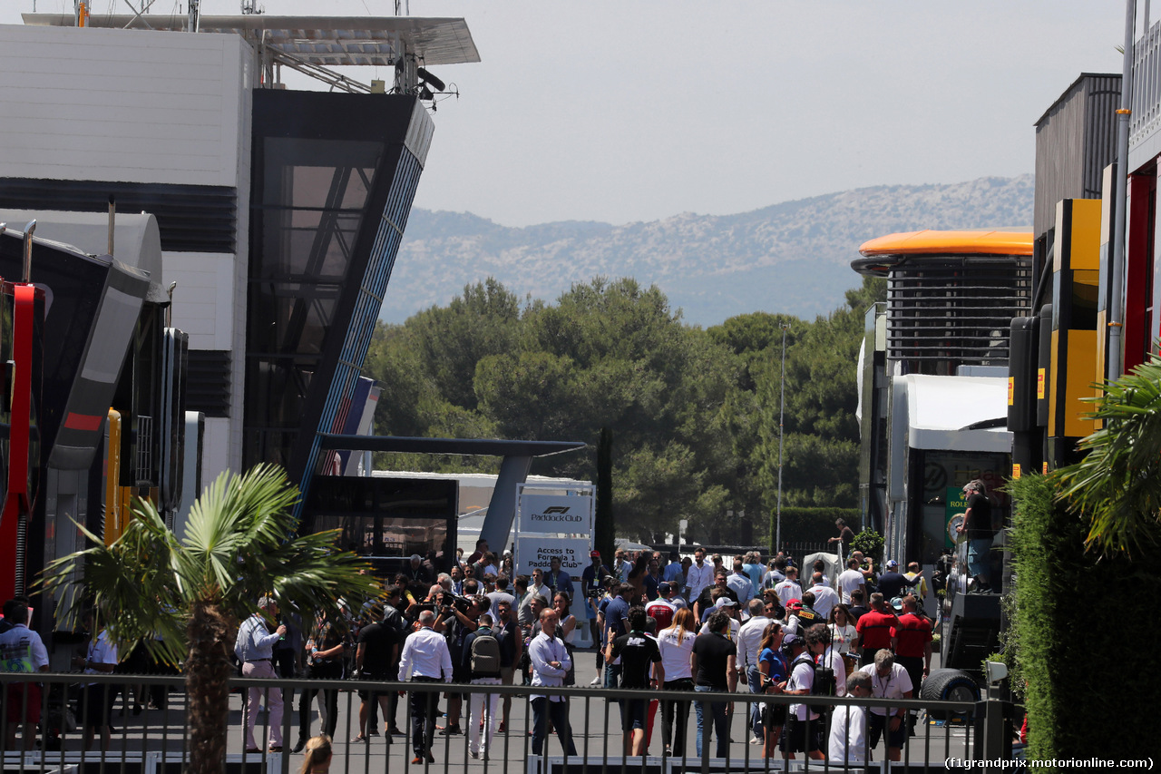 GP FRANCIA, 21.06.2019 - Prove Libere 2, The paddock