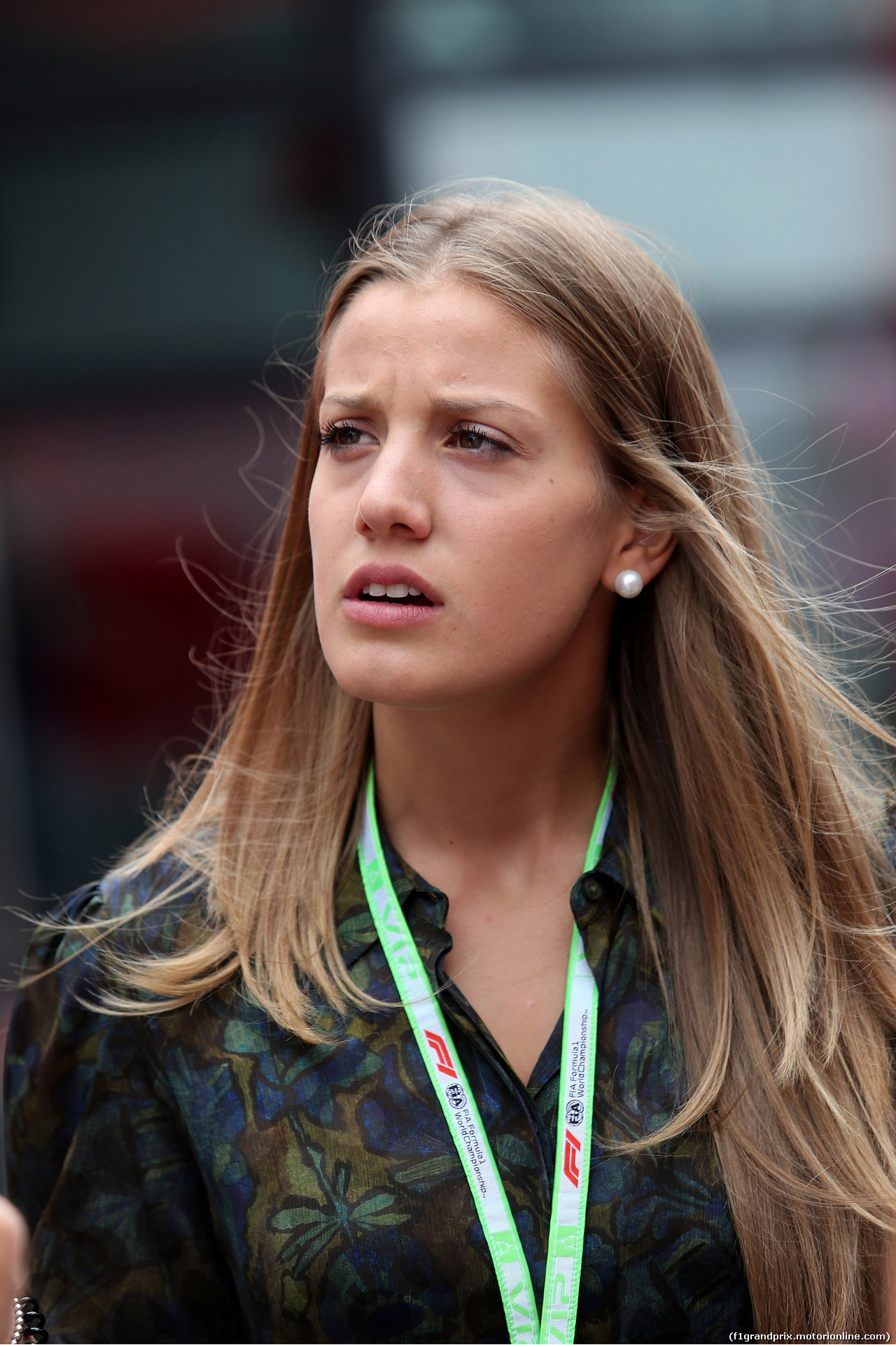 GP GERMANIA, 28.07.2019 - Giada Gianni (ITA) girlfriend of Charles Leclerc (MON) Ferrari SF90