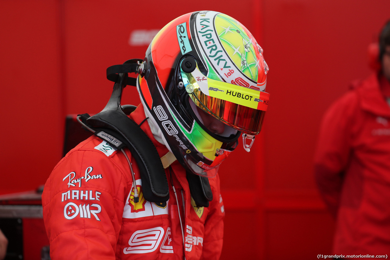 GP GERMANIA, 28.07.2019 - Mick Schumacher (GER) Ferrari Test Driver in the Ferrari F2003-GA driven by his father Michael Schumacher