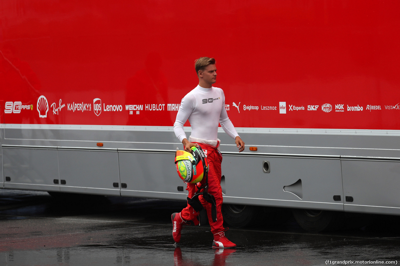 GP GERMANIA, 28.07.2019 - Mick Schumacher (GER) Ferrari Test Driver in the Ferrari F2003-GA