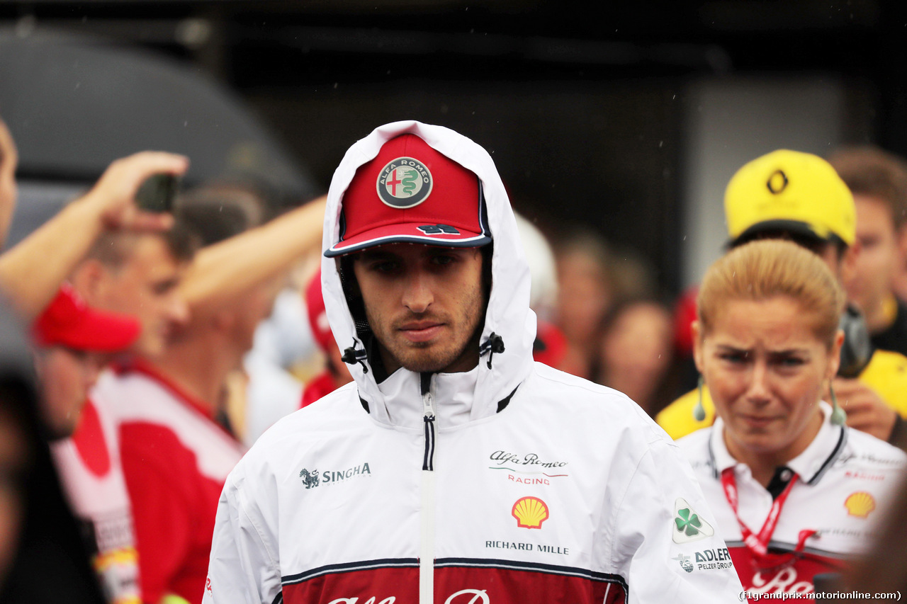 GP GERMANIA, 28.07.2019 - Antonio Giovinazzi (ITA) Alfa Romeo Racing C38