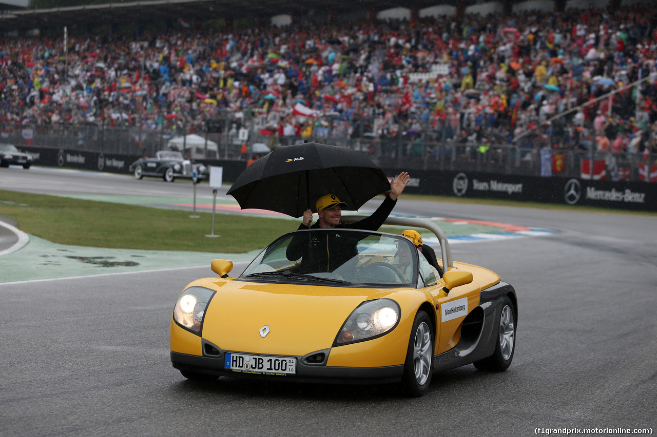 GP GERMANIA, 28.07.2019 - Nico Hulkenberg (GER) Renault Sport F1 Team RS19