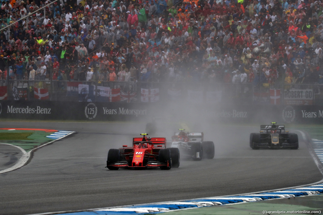 GP GERMANIA, 28.07.2019 - Gara, Charles Leclerc (MON) Ferrari SF90
