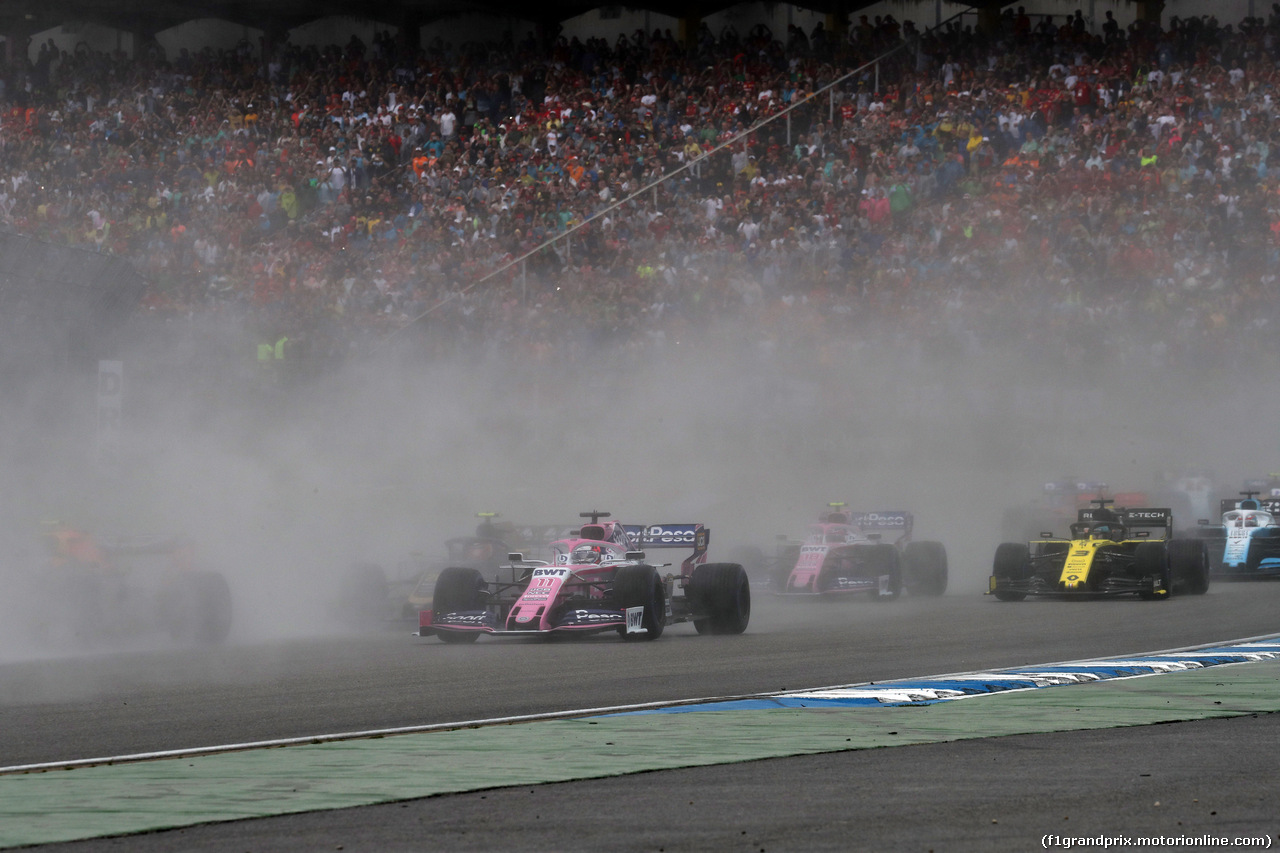 GP GERMANIA, 28.07.2019 - Gara, Sergio Perez (MEX) Racing Point F1 Team RP19
