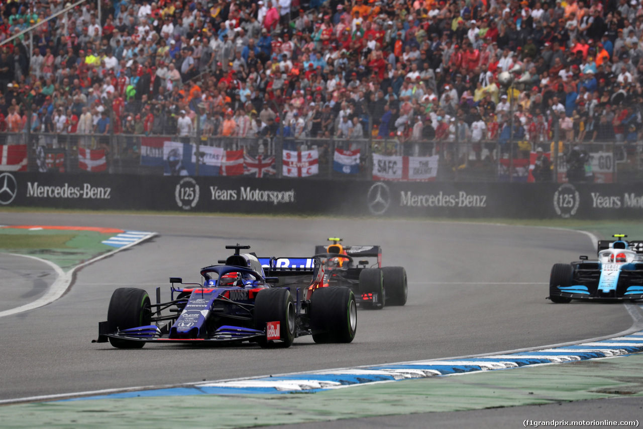 GP GERMANIA, 28.07.2019 - Gara, Daniil Kvyat (RUS) Scuderia Toro Rosso STR14