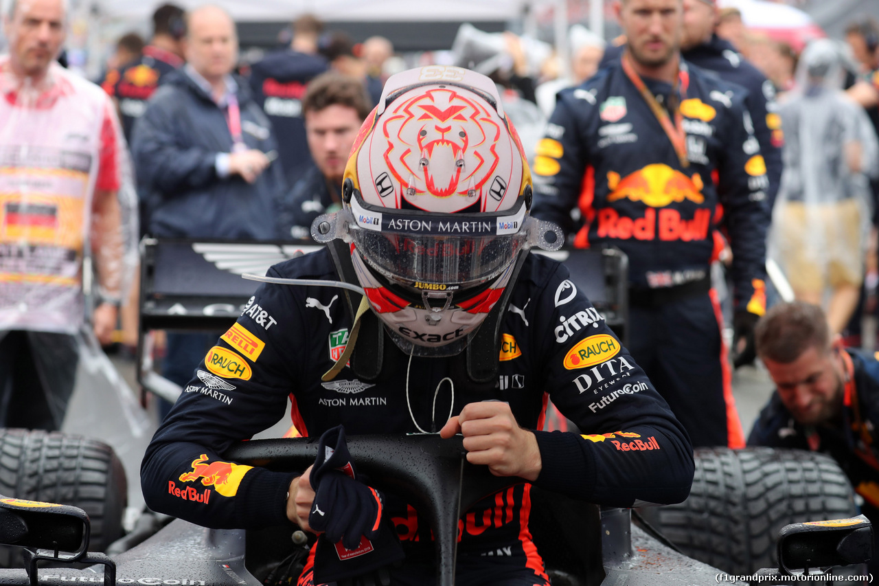 GP GERMANIA, 28.07.2019 - Gara, Max Verstappen (NED) Red Bull Racing RB15