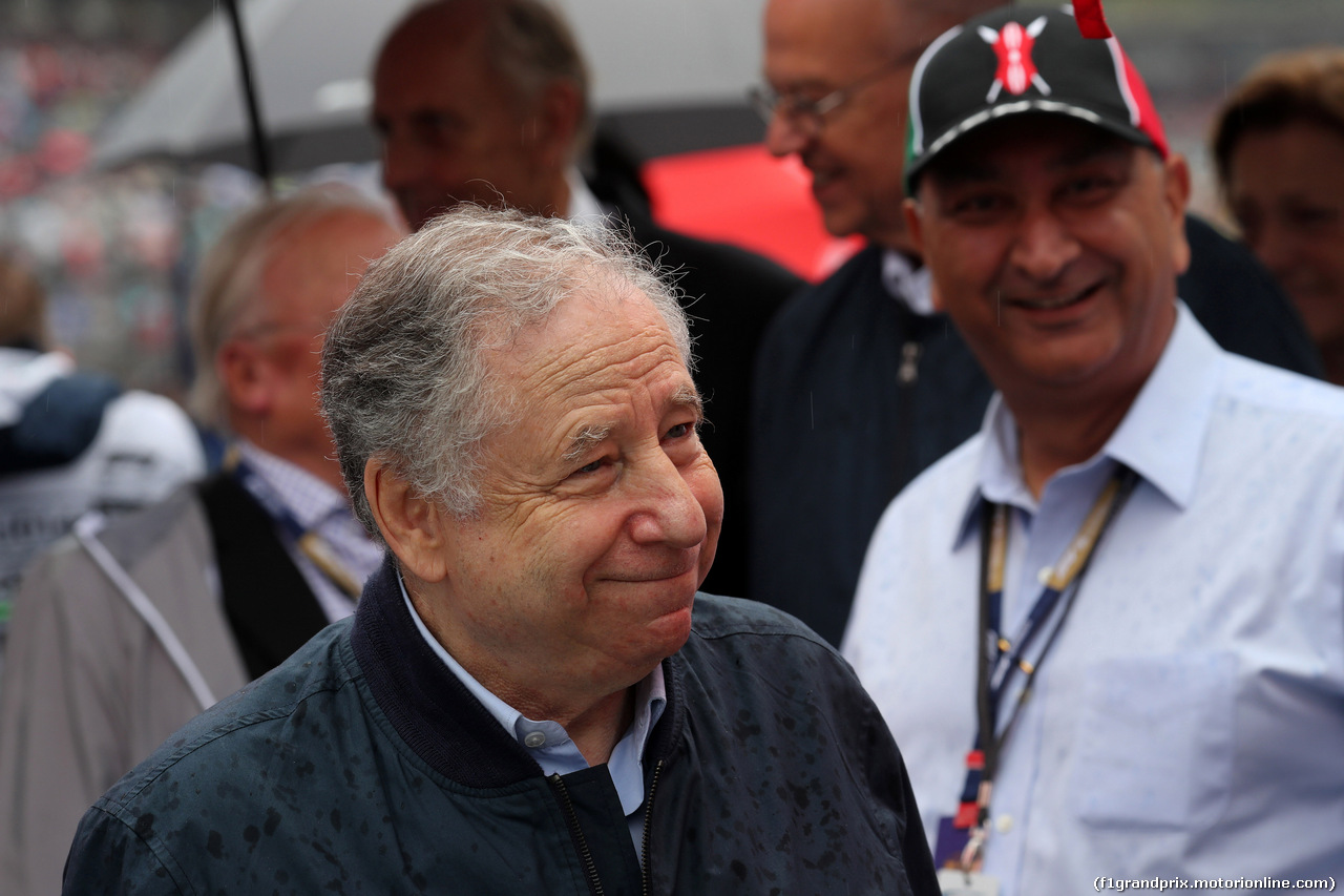 GP GERMANIA, 28.07.2019 - Gara, Jean Todt (FRA), President FIA