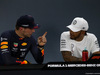 GP GERMANIA, 27.07.2019 - Qualifiche, Conferenza Stampa, Max Verstappen (NED) Red Bull Racing RB15 e Lewis Hamilton (GBR) Mercedes AMG F1 W10