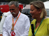 GP GERMANIA, 28.07.2019 - Chase Carey (USA) Formula One Group Chairman e Sabine Kehm (GER), Press officer of Mick Schumacher (GER)