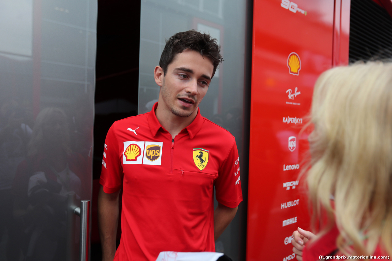 GP GERMANIA, 27.07.2019 - Charles Leclerc (MON) Ferrari SF90