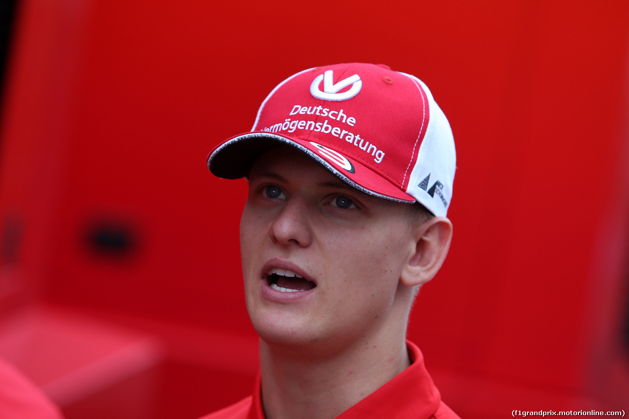 GP GERMANIA, 27.07.2019 - Mick Schumacher (GER) Ferrari Test Driver.
