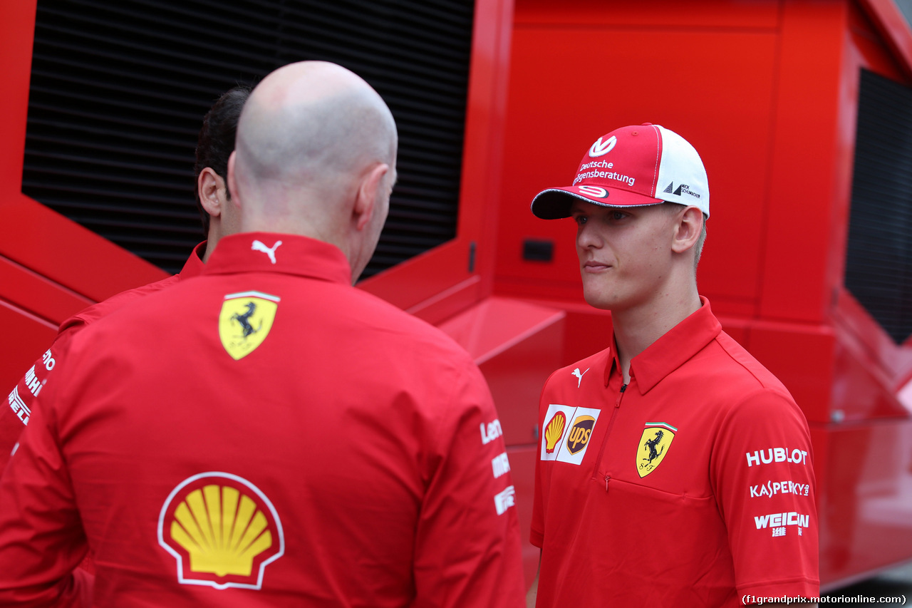 GP GERMANIA, 27.07.2019 - Mick Schumacher (GER) Ferrari Test Driver.