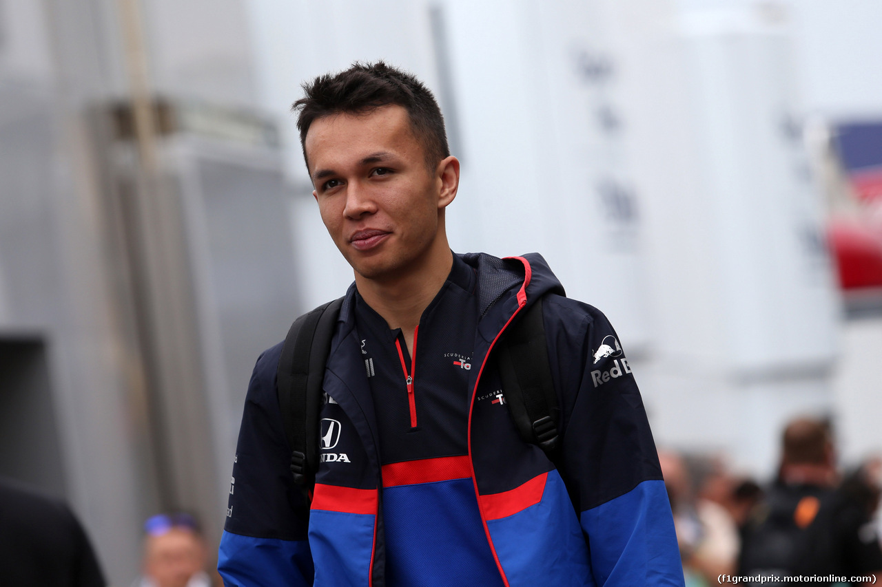 GP GERMANIA, 27.07.2019 - Alexander Albon (THA) Scuderia Toro Rosso STR14