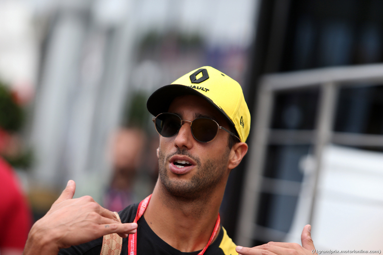 GP GERMANIA, 27.07.2019 - Daniel Ricciardo (AUS) Renault Sport F1 Team RS19