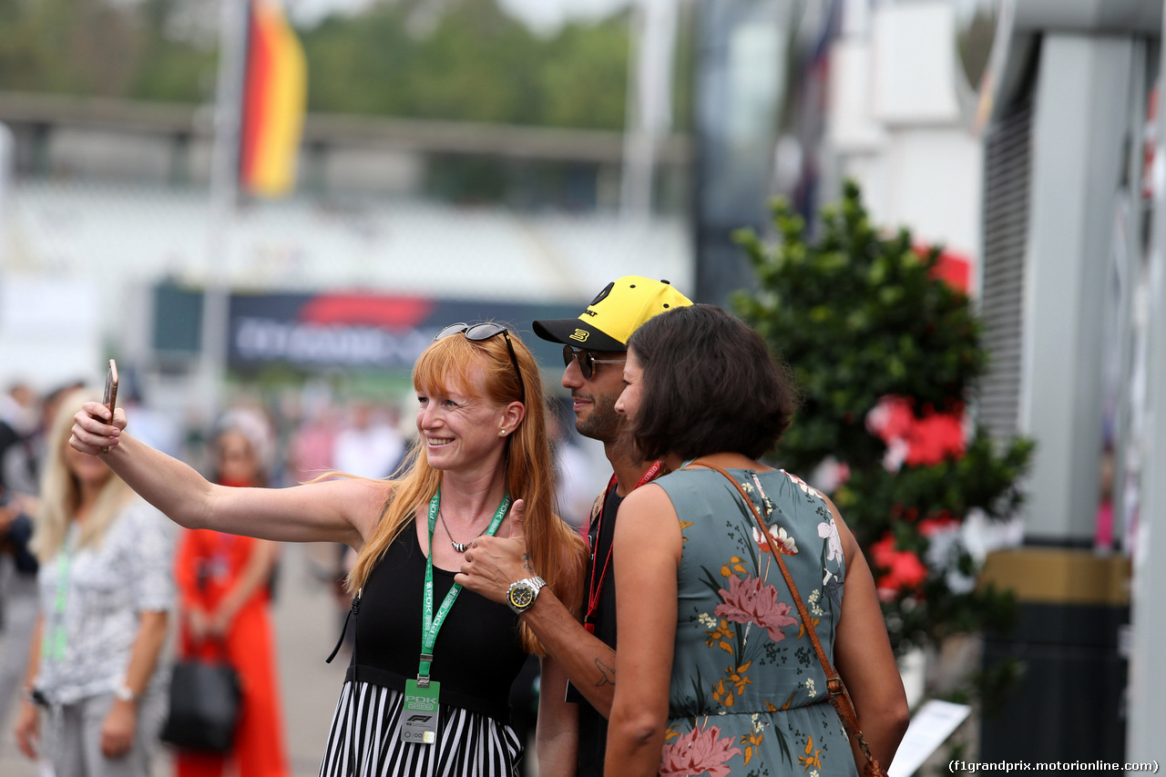 GP GERMANIA, 27.07.2019 - Daniel Ricciardo (AUS) Renault Sport F1 Team RS19