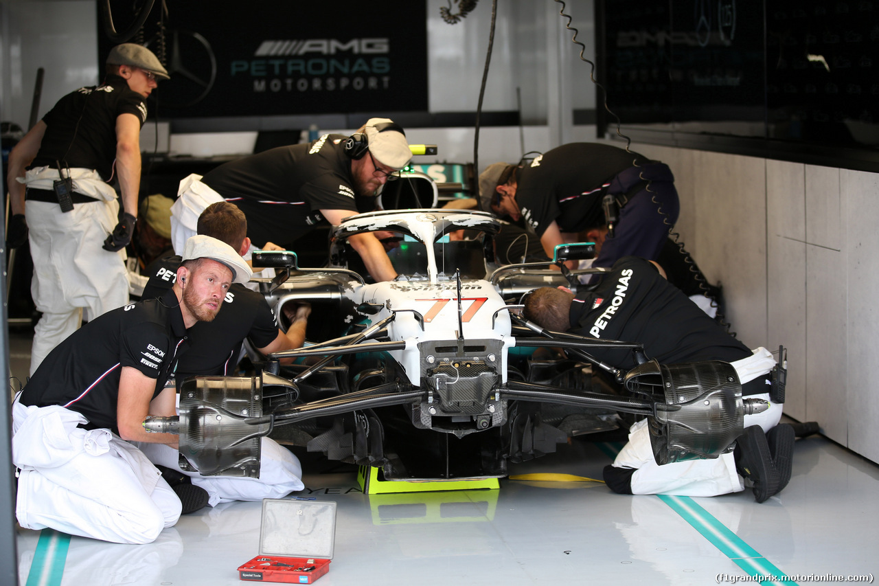 GP GERMANIA, 27.07.2019 - Prove Libere 3, Valtteri Bottas (FIN) Mercedes AMG F1 W010