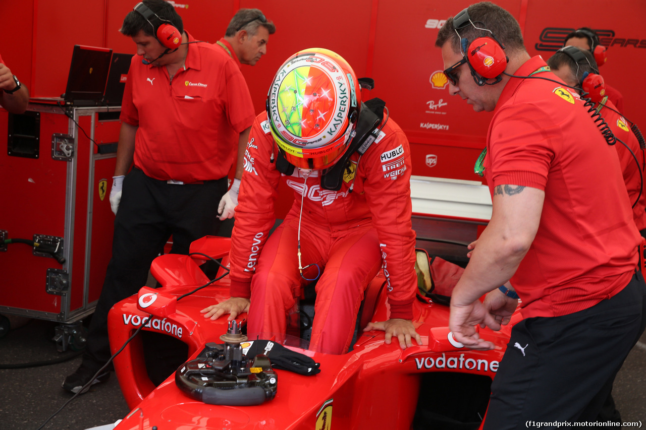 GP GERMANIA, 27.07.2019 - Prove Libere 3, Mick Schumacher (GER) Ferrari Test Driver in the Ferrari F2003-GA driven by his father Michael Schumacher