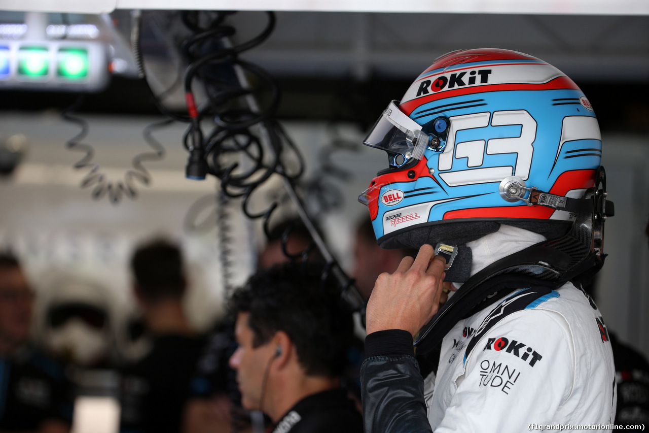 GP GERMANIA, 27.07.2019 - Prove Libere 3, George Russell (GBR) Williams Racing FW42
