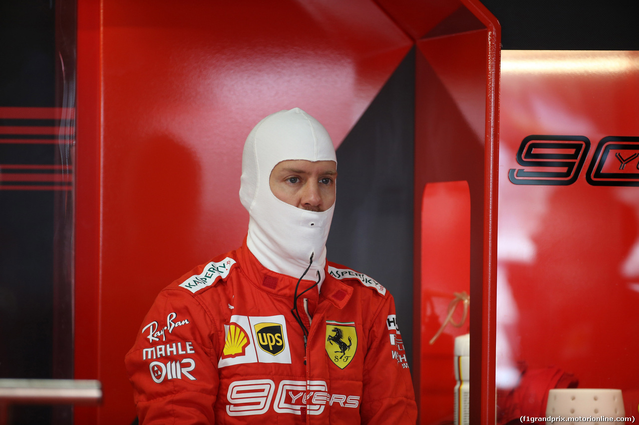 GP GERMANIA, 27.07.2019 - Prove Libere 3, Sebastian Vettel (GER) Ferrari SF90