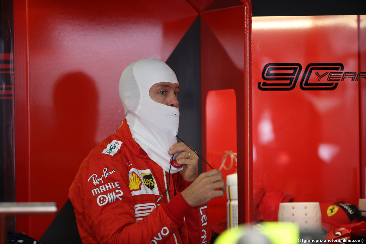 GP GERMANIA, 27.07.2019 - Prove Libere 3, Sebastian Vettel (GER) Ferrari SF90