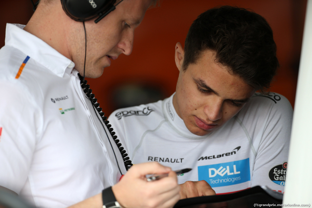 GP GERMANIA, 27.07.2019 - Prove Libere 3, Lando Norris (GBR) Mclaren F1 Team MCL34