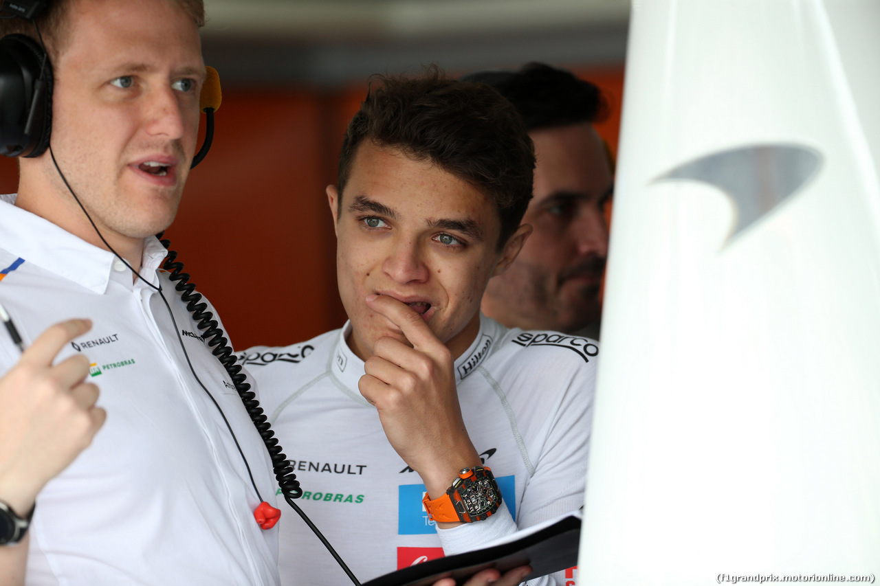 GP GERMANIA, 27.07.2019 - Prove Libere 3, Lando Norris (GBR) Mclaren F1 Team MCL34