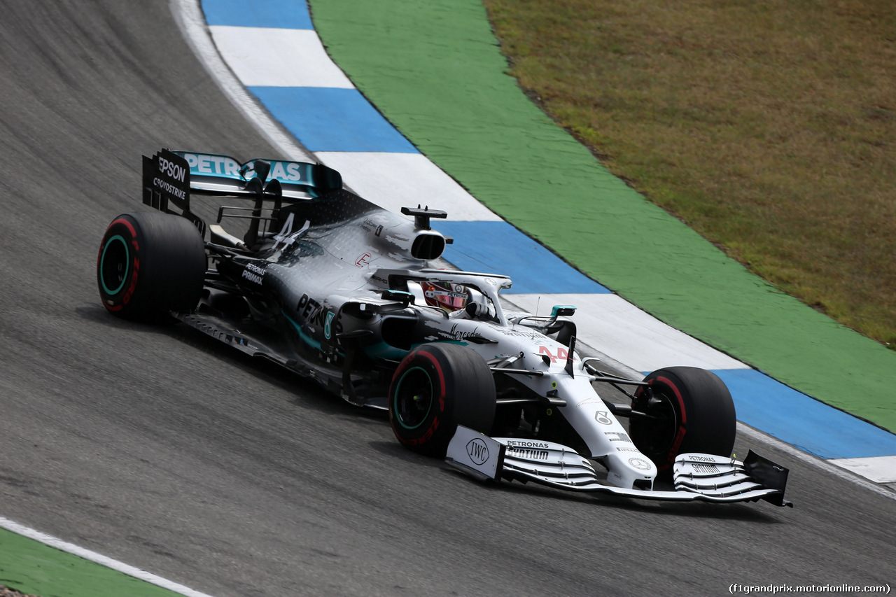GP GERMANIA, 27.07.2019 - Prove Libere 3, Lewis Hamilton (GBR) Mercedes AMG F1 W10