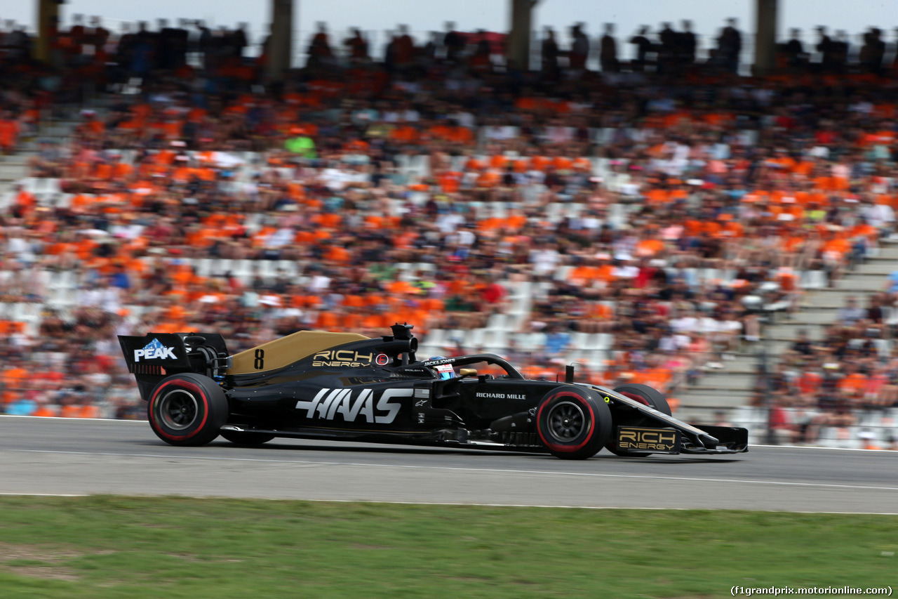 GP GERMANIA, 27.07.2019 - Prove Libere 3, Romain Grosjean (FRA) Haas F1 Team VF-19