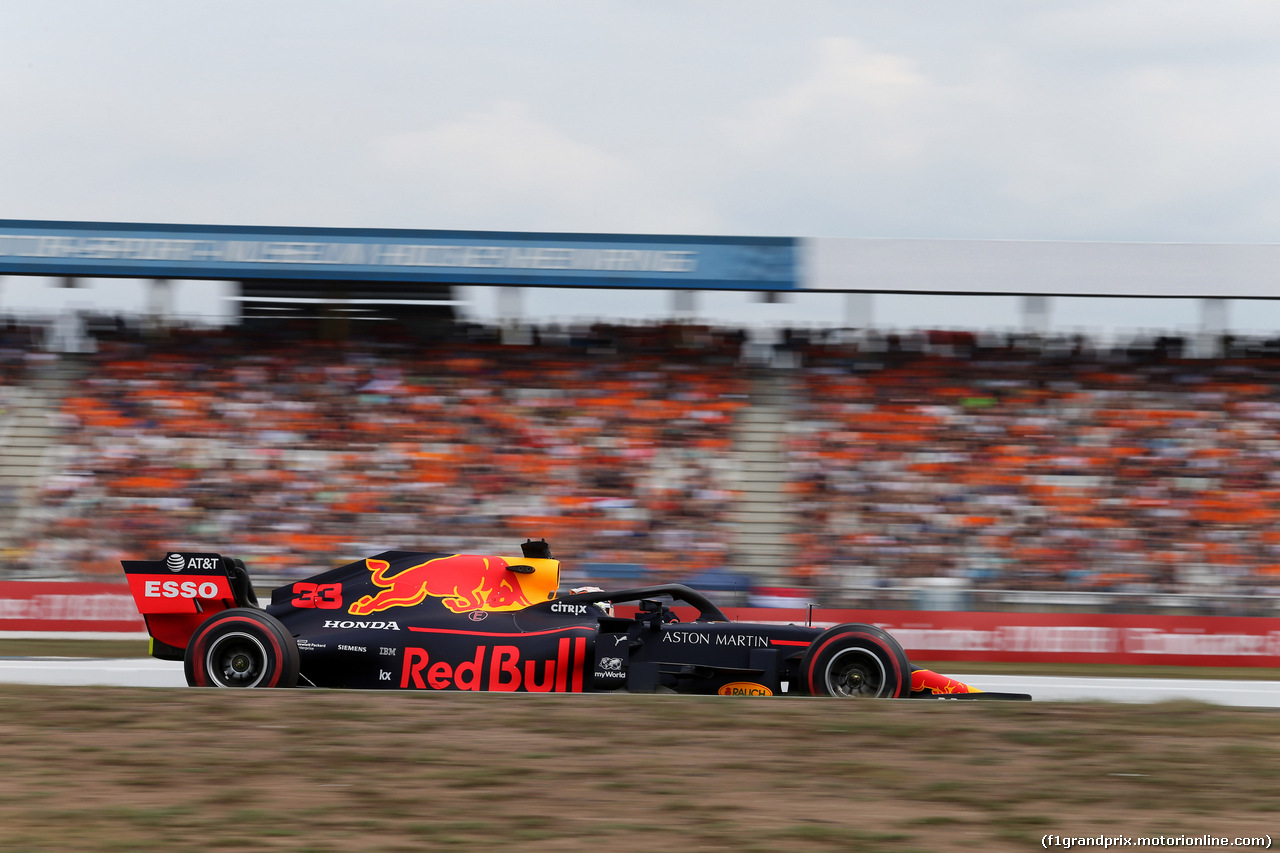 GP GERMANIA, 27.07.2019 - Prove Libere 3, Max Verstappen (NED) Red Bull Racing RB15
