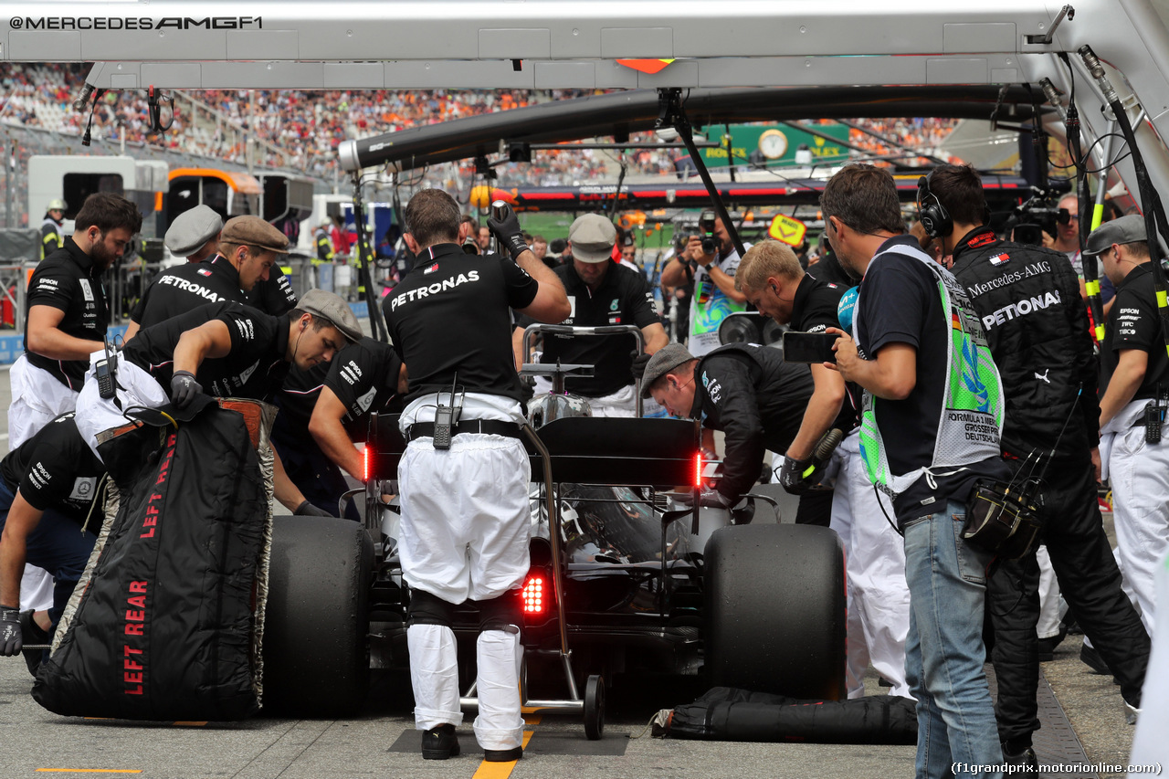 GP GERMANIA, 27.07.2019 - Prove Libere 3, Lewis Hamilton (GBR) Mercedes AMG F1 W10