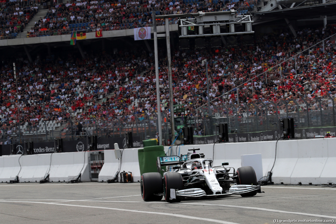GP GERMANIA, 27.07.2019 - Prove Libere 3, Lewis Hamilton (GBR) Mercedes AMG F1 W10