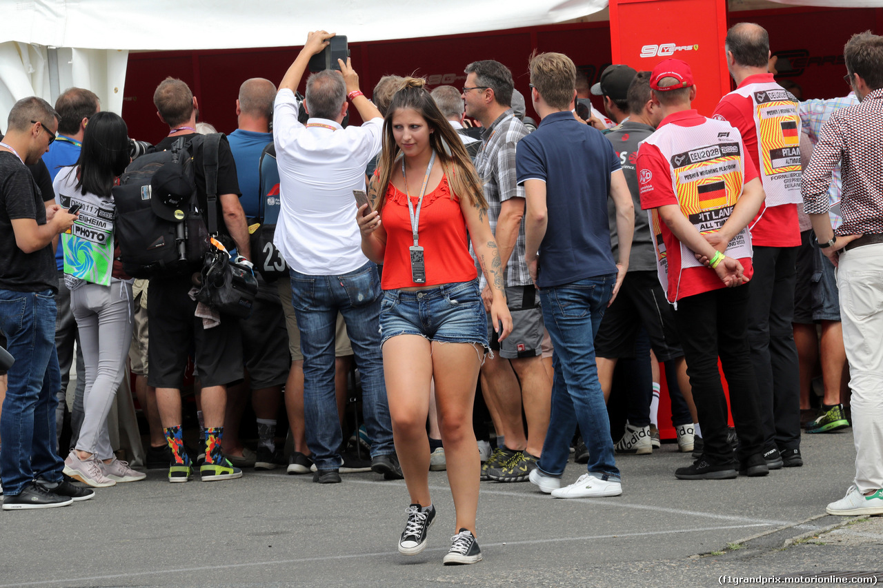 GP GERMANIA, 27.07.2019 - Prove Libere 3, Circuit Atmosphere