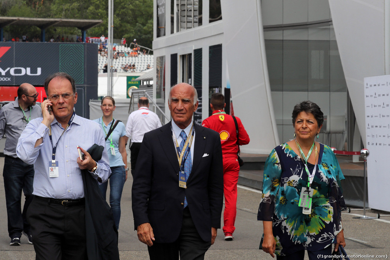 GP GERMANIA, 27.07.2019 - Prove Libere 3, Dr. Angelo Sticchi Damiani (ITA) Aci Csai President