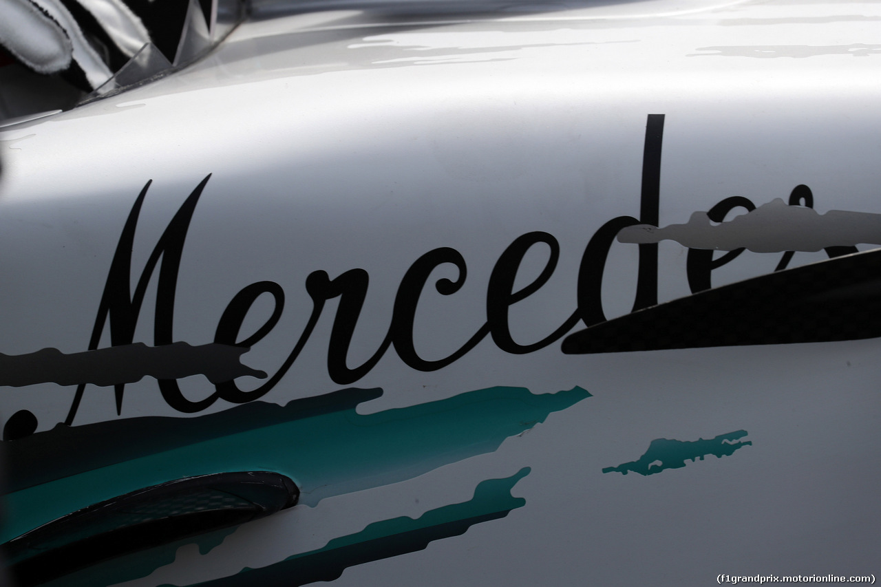 GP GERMANIA, 27.07.2019 - Prove Libere 3, Mercedes AMG F1 W10, detail