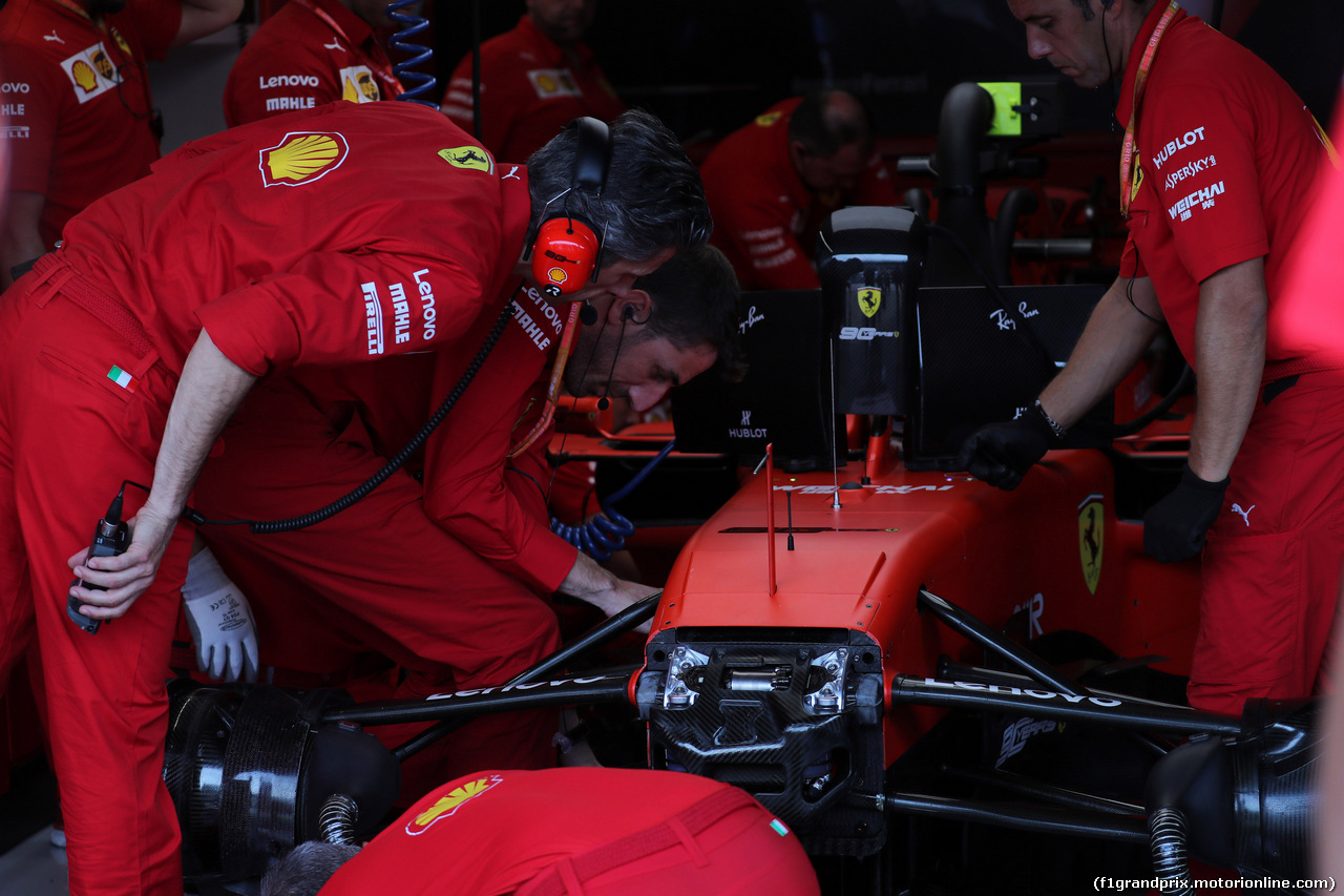 GP GERMANIA, 27.07.2019 - Prove Libere 3, Charles Leclerc (MON) Ferrari SF90
